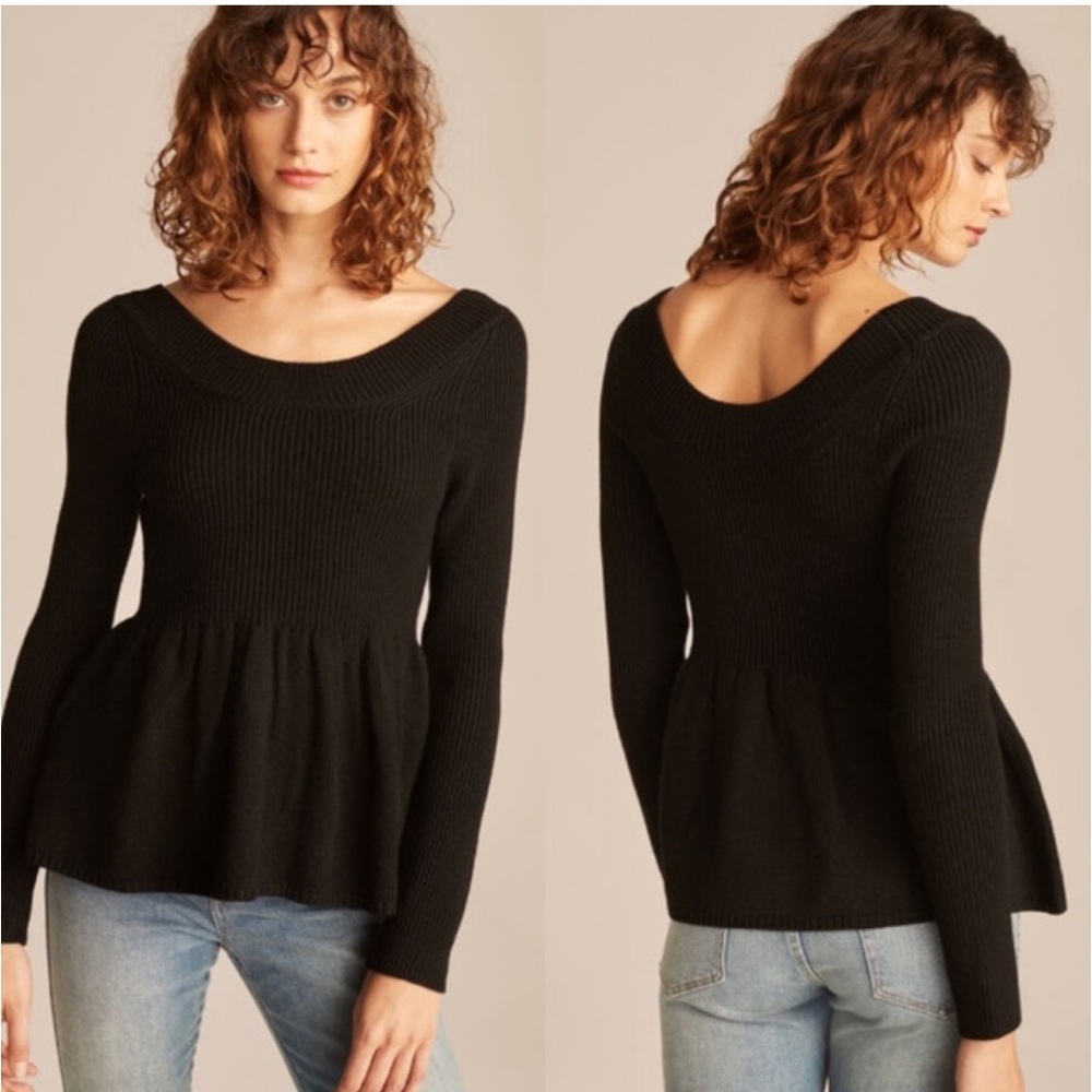 Rebecca Taylor Peplum Sweater